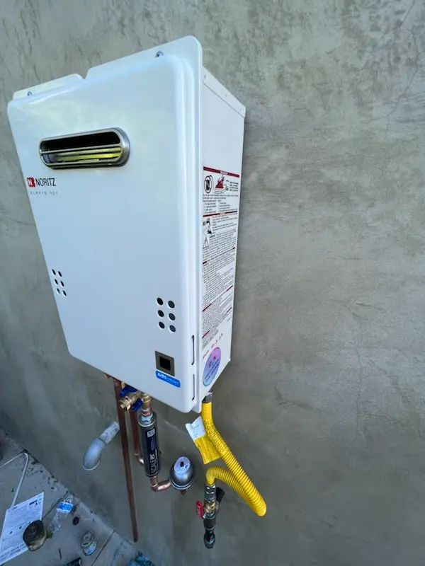 Tankless water heater installation for Klines Mill homes